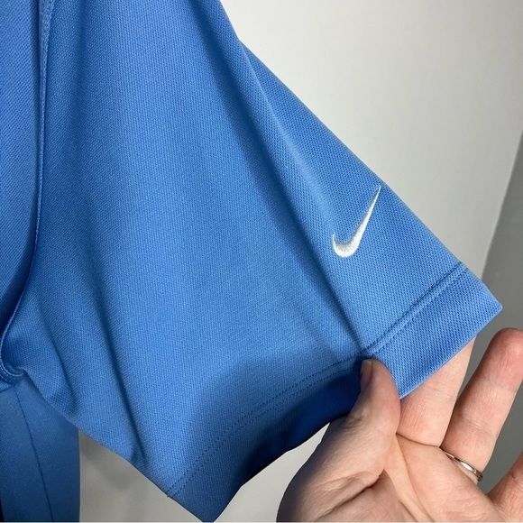 Nike Golf Dri-Fit polo shirt blue size medium - Picture 4 of 7